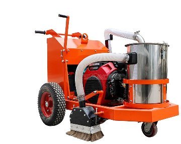 薩奧創(chuàng)新自吸塵式路面開槽機：綠色施工新標桿